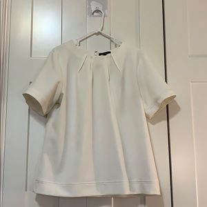 Banana republic white blouse